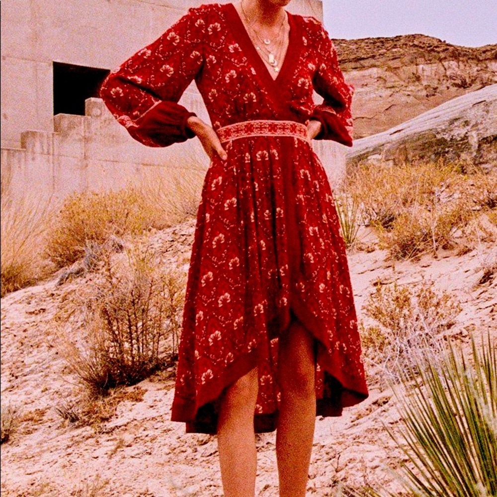 RARE Free People Spell and the Gypsy Soiree Dress